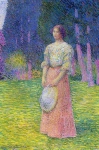 Hippolyte Petitjean - Woman in a Garden